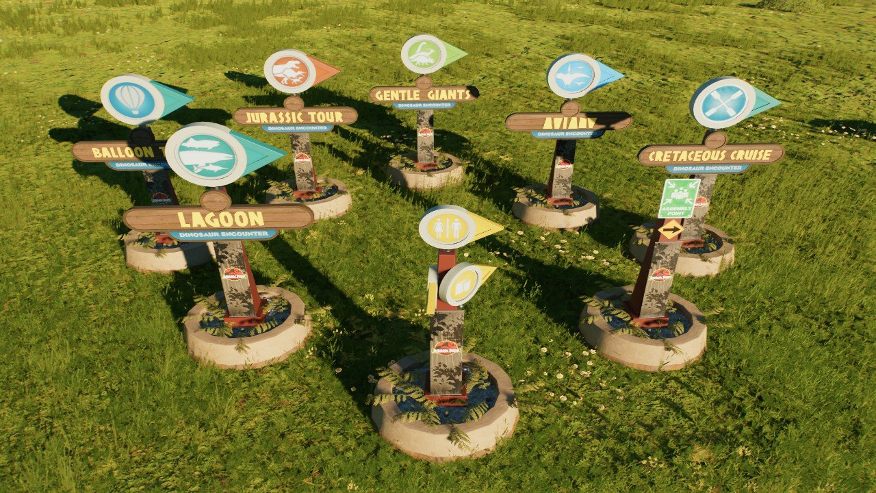 Park Guide Signs(JP Version)