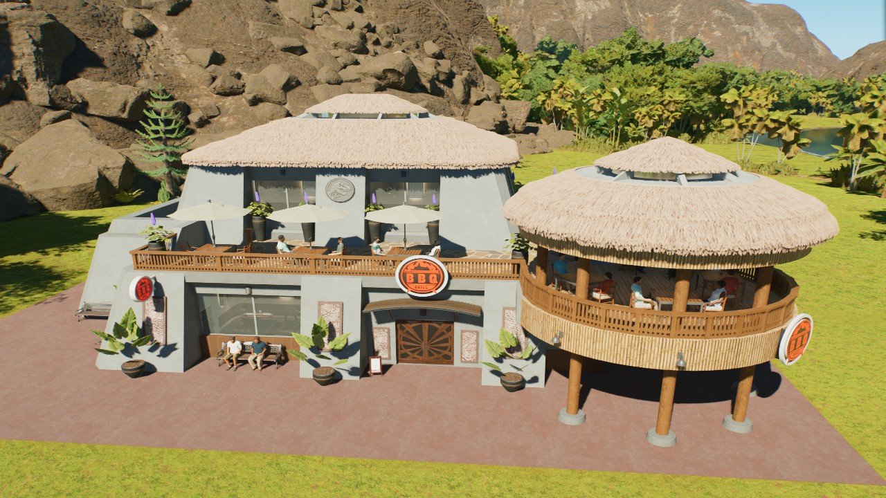 Jurassic Kingdom - Large Food Restaurant