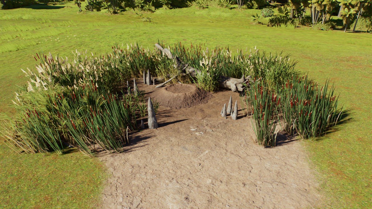 Simple large swamp nest - Workshop - Jurassic World Evolution 3
