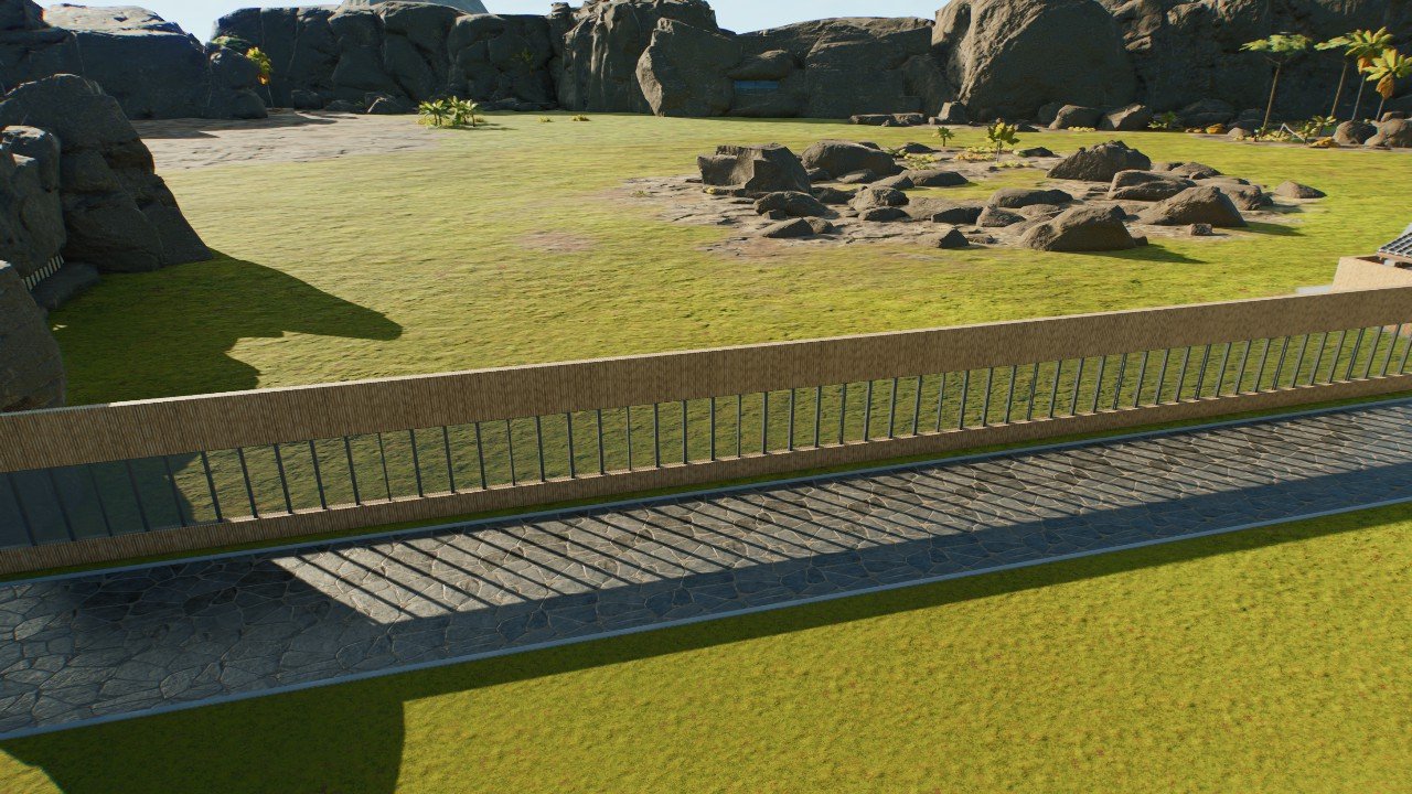 Windowed fence section