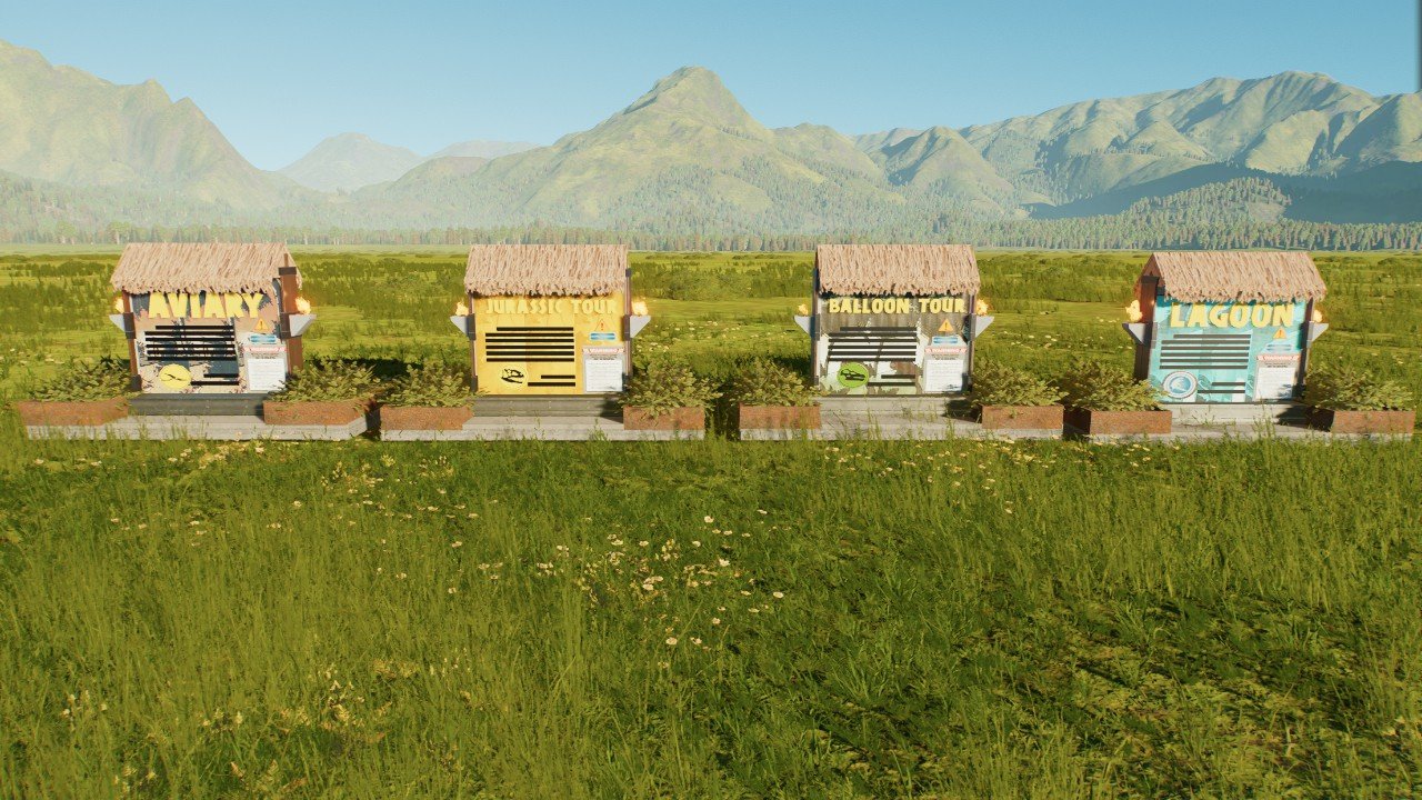 Attraction Info Board Set(JP Version)