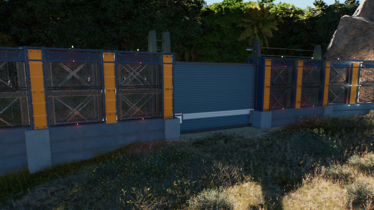 Gate fence 01 - Workshop - Jurassic World Evolution 3