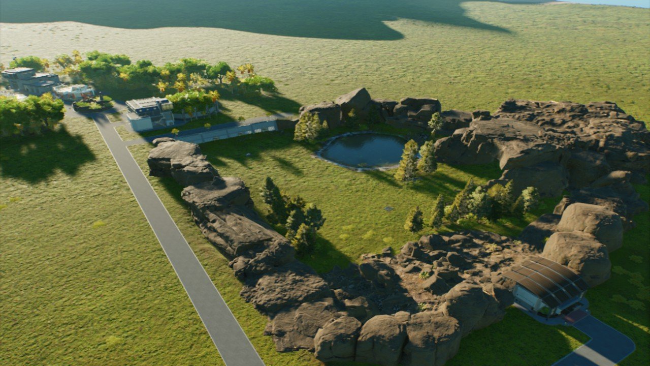 Medium Carnivorous enclosure - Workshop - Jurassic World Evolution 3