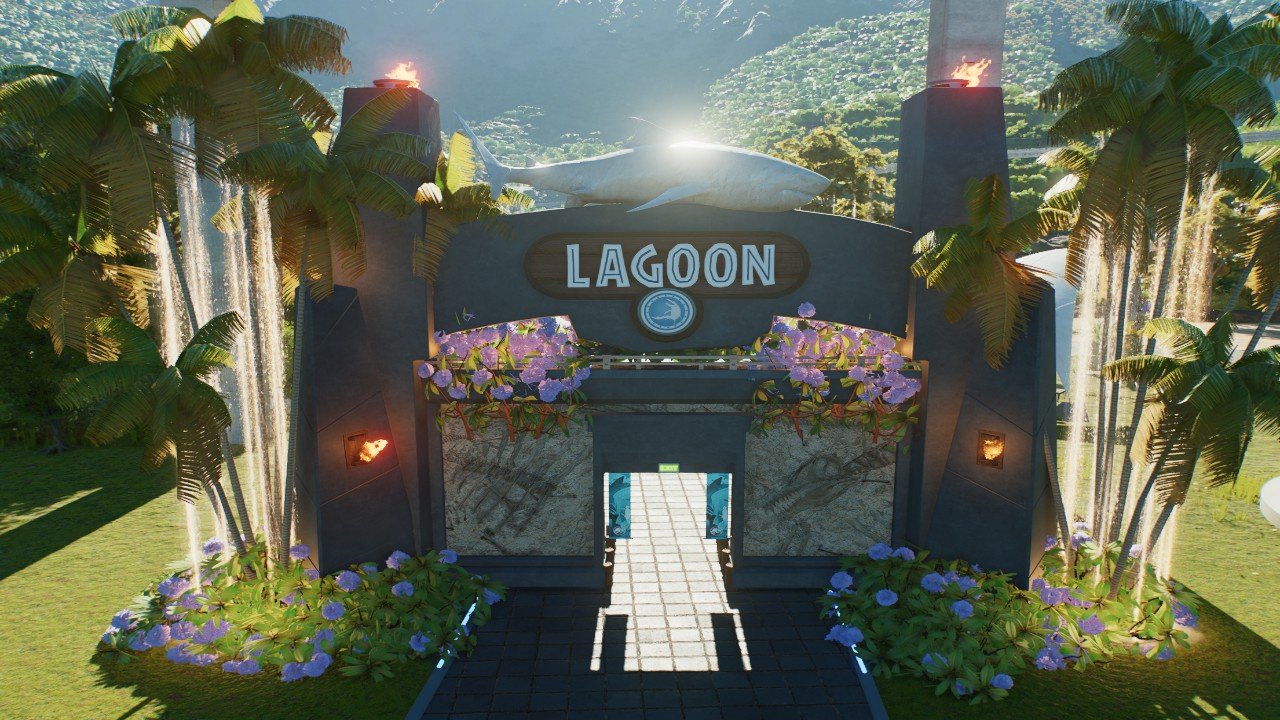 Lagoon Site Entrance