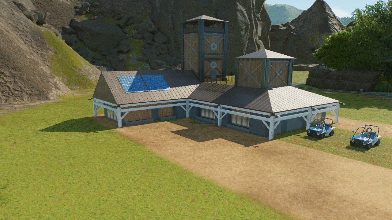 Return to Jurassic Park Ranger Outpost Functional - Workshop - Jurassic ...