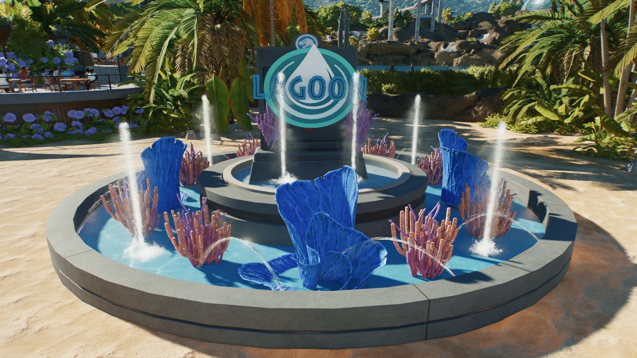 Lagoon Coral Fountain