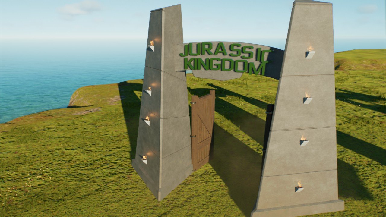 Jurassic kingdom gate open - Workshop - Jurassic World Evolution 3