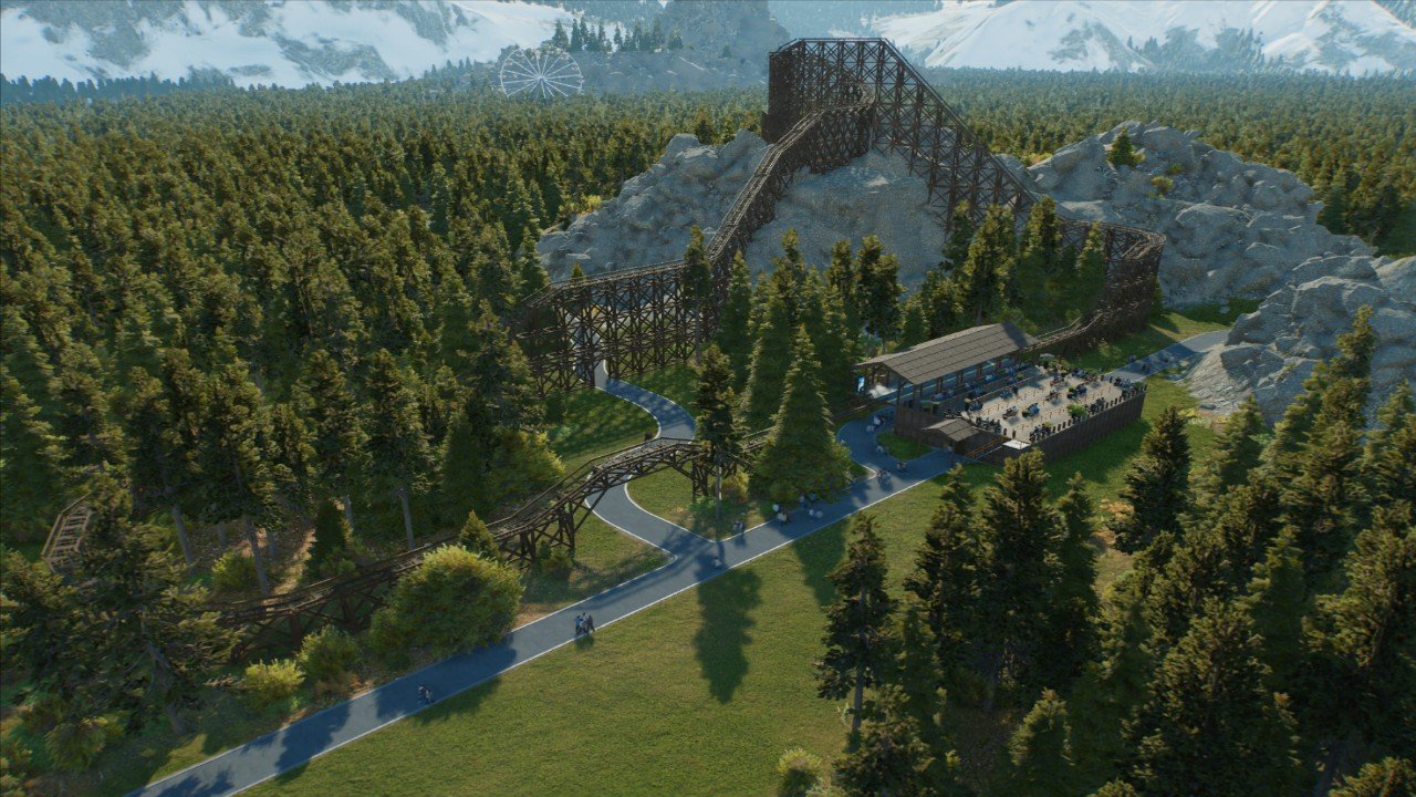 Modular Roller Coaster Station