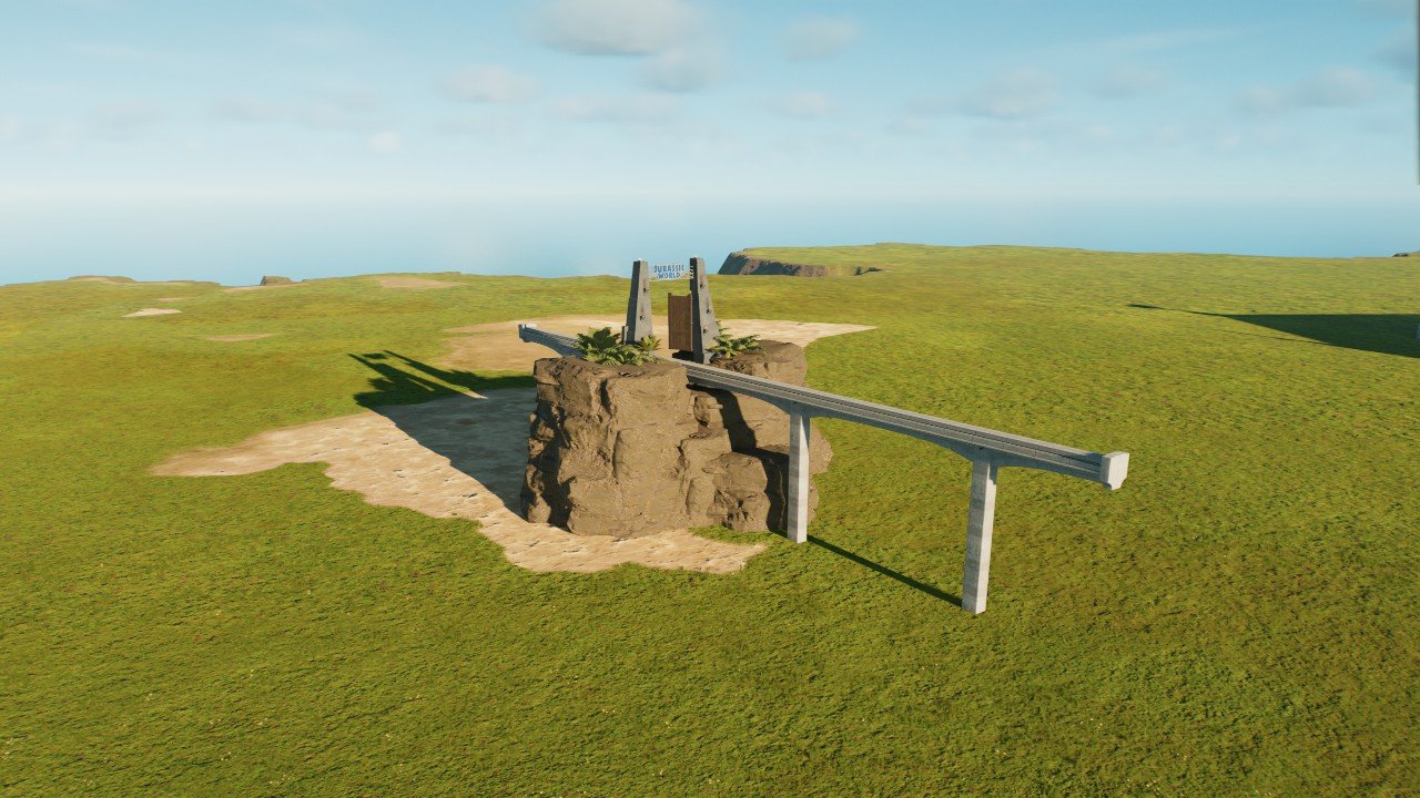 Monorail JW Gate - Workshop - Jurassic World Evolution 3