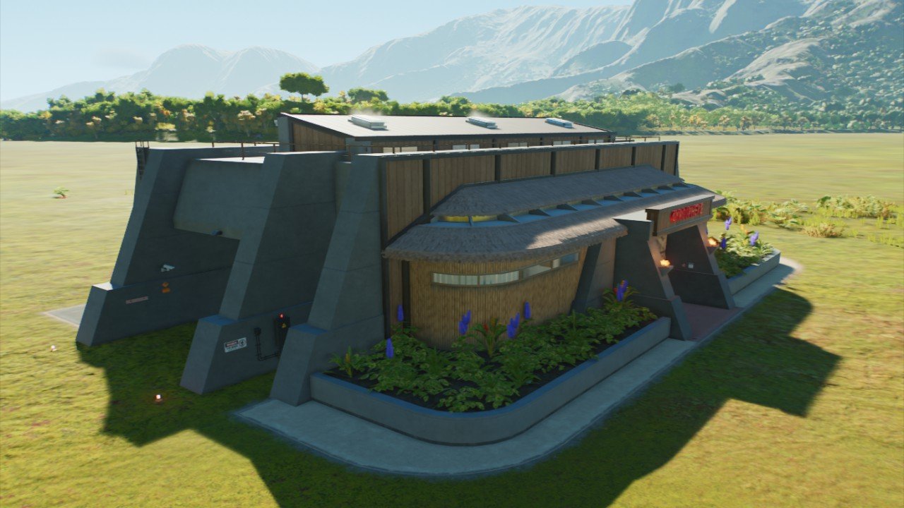 Gyrosphere jurassic park Jurassic World Evolution 3 creation