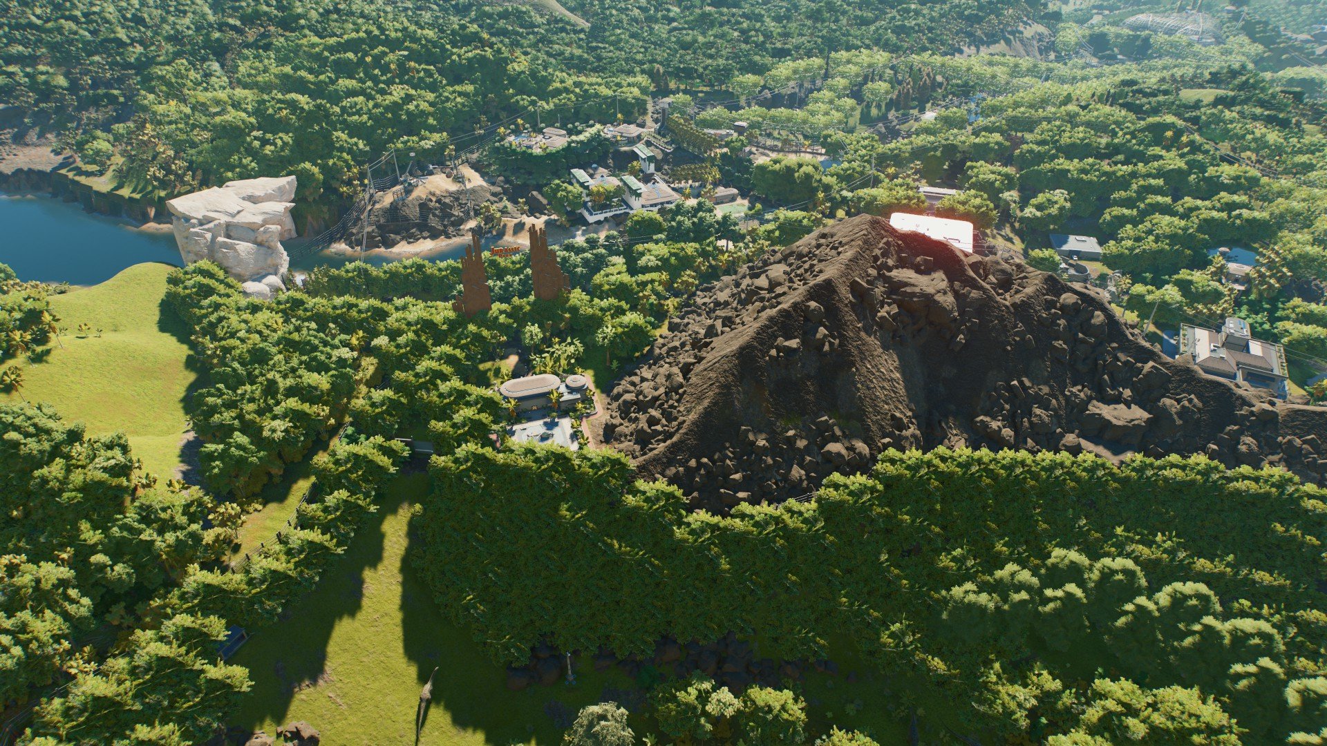 Novel Jurassic Park Isla Nublar - Workshop - Jurassic World Evolution 3
