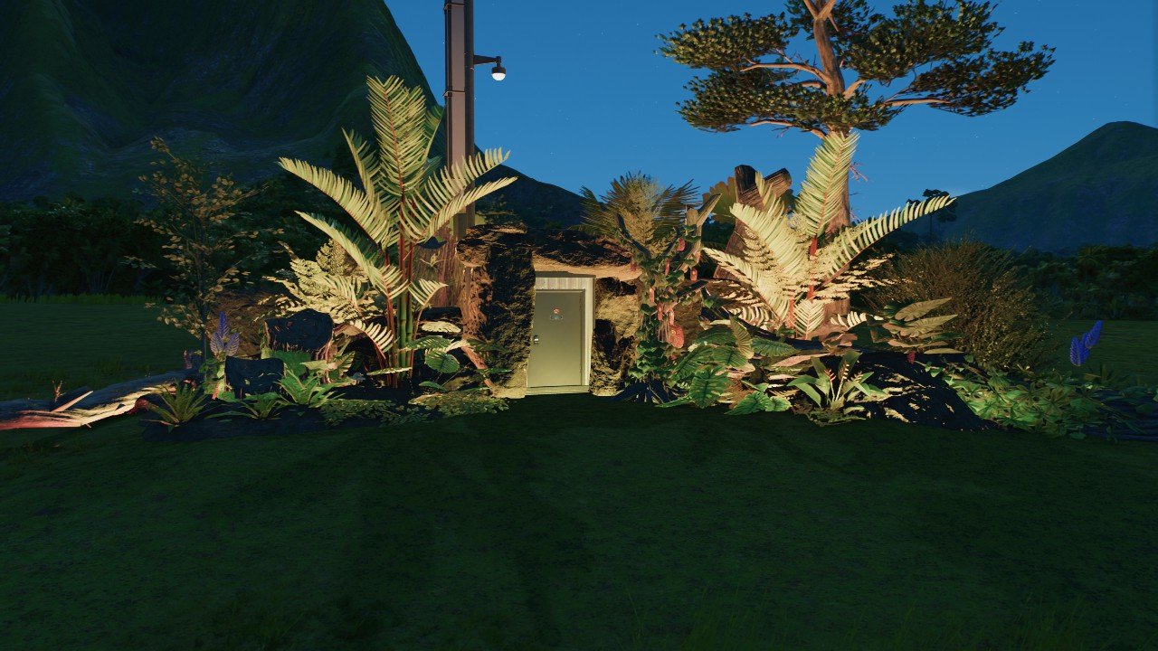 Hidden ranger post and camera