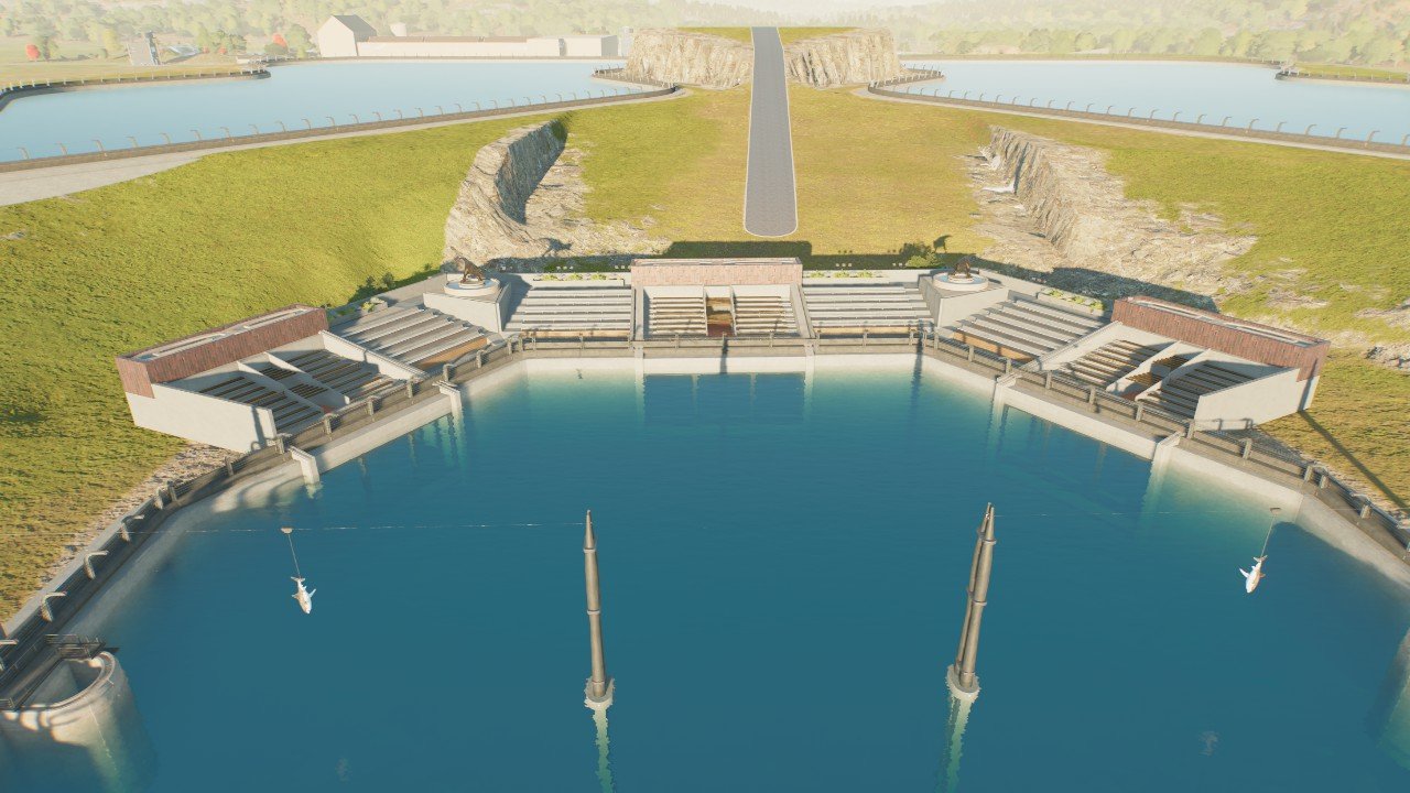 Lagoon stadium - Workshop - Jurassic World Evolution 3