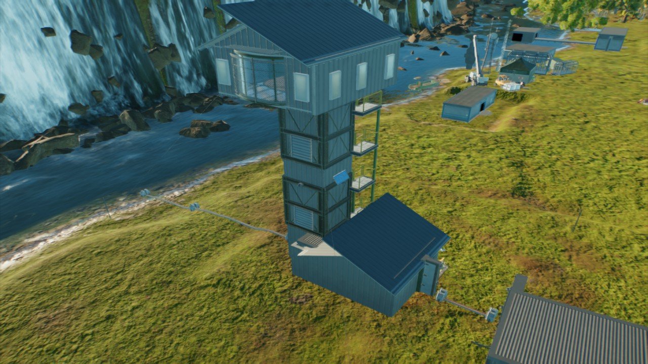 simple viewing platform metal - Workshop - Jurassic World Evolution 3