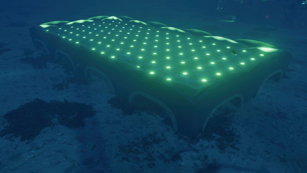 Atlantean Lighting Platform - Kelp Green