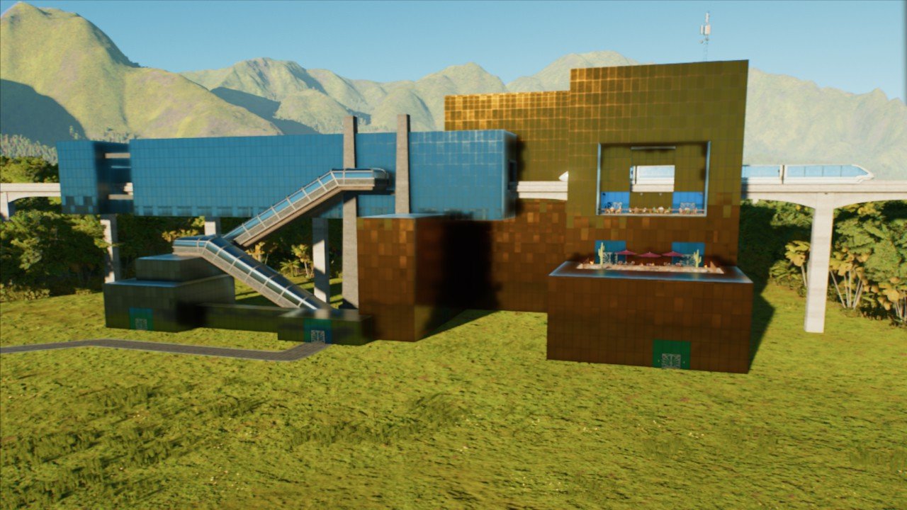 Modern Station - Workshop - Jurassic World Evolution 3