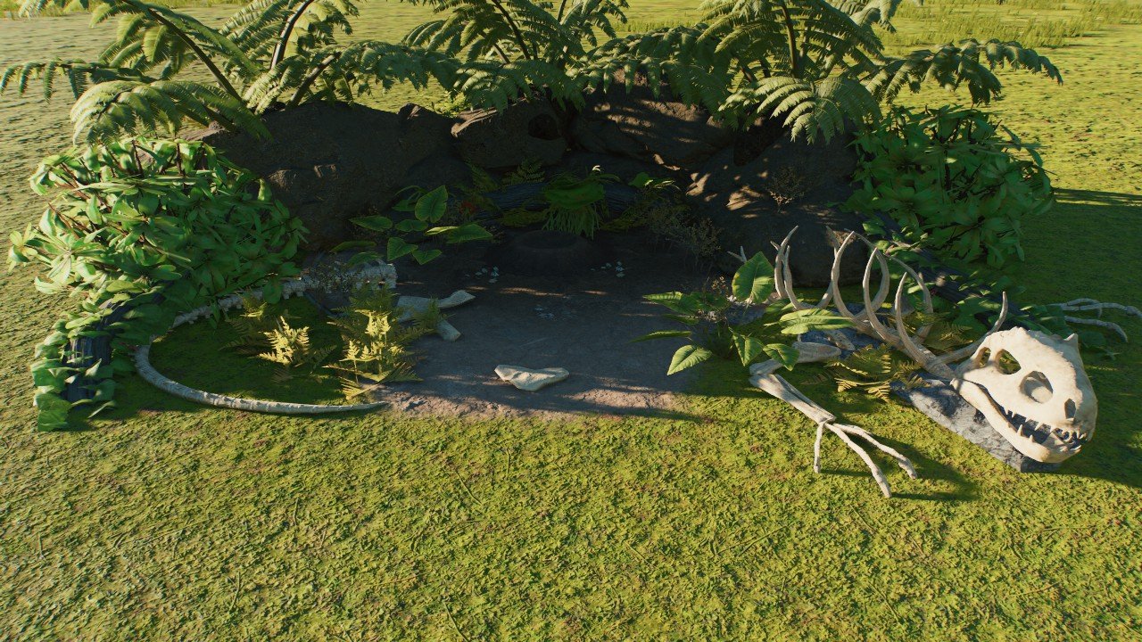 Medium Carnivore Nest - Workshop - Jurassic World Evolution 3