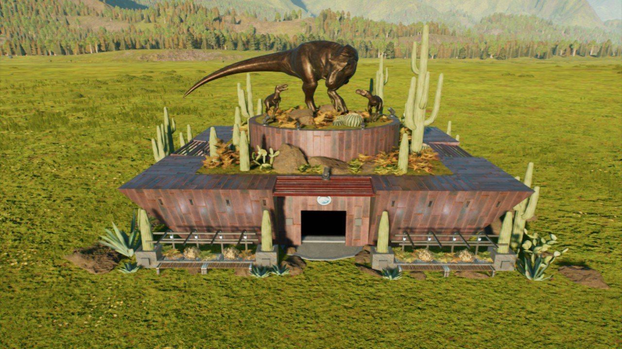 Medium Shopping Amenity - Workshop - Jurassic World Evolution 3