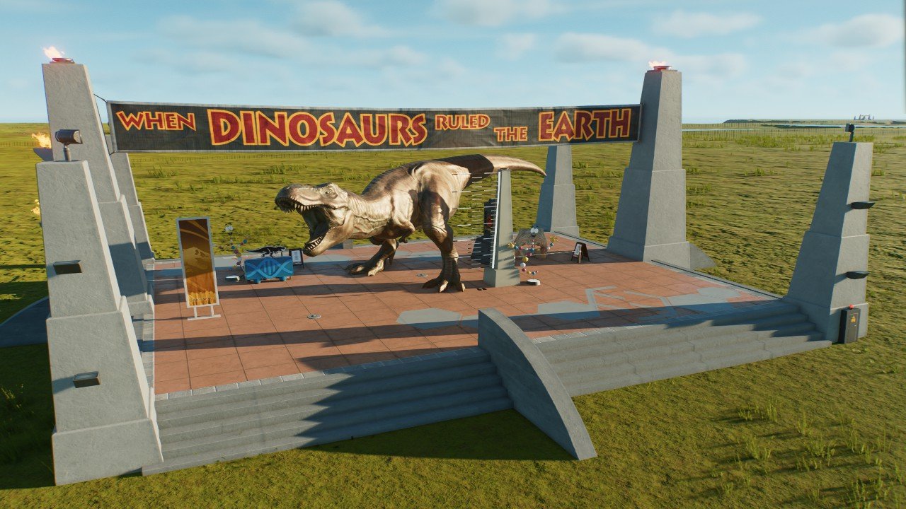 Education platform prop - T.Rex