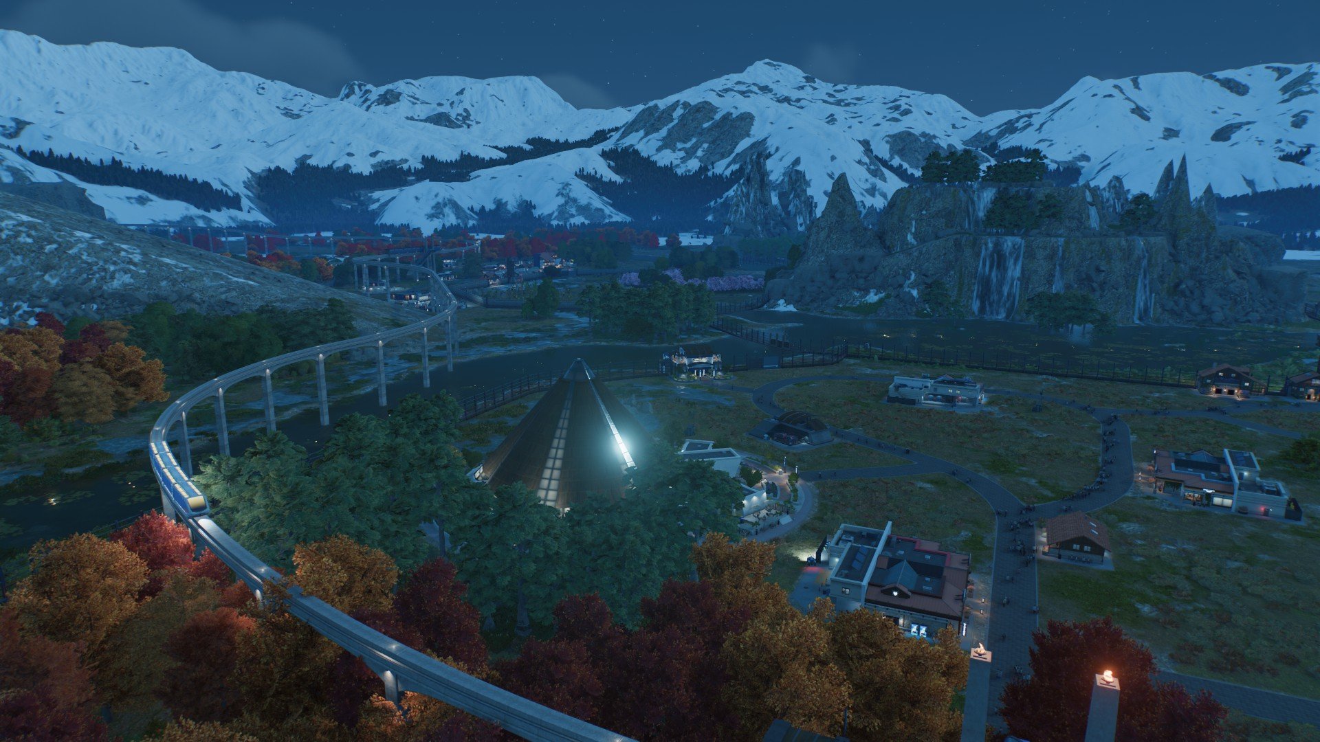 Alpine square - Workshop - Jurassic World Evolution 3