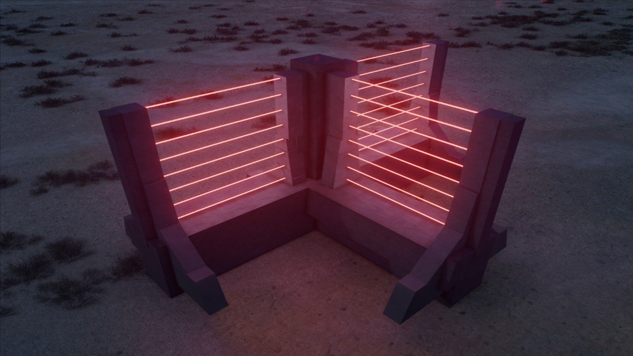 Laser Fence V2 T Connector