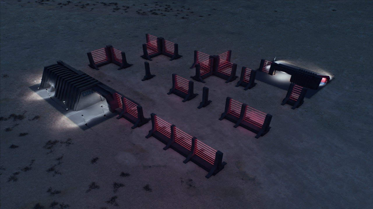 Laser Fence V2 Full set