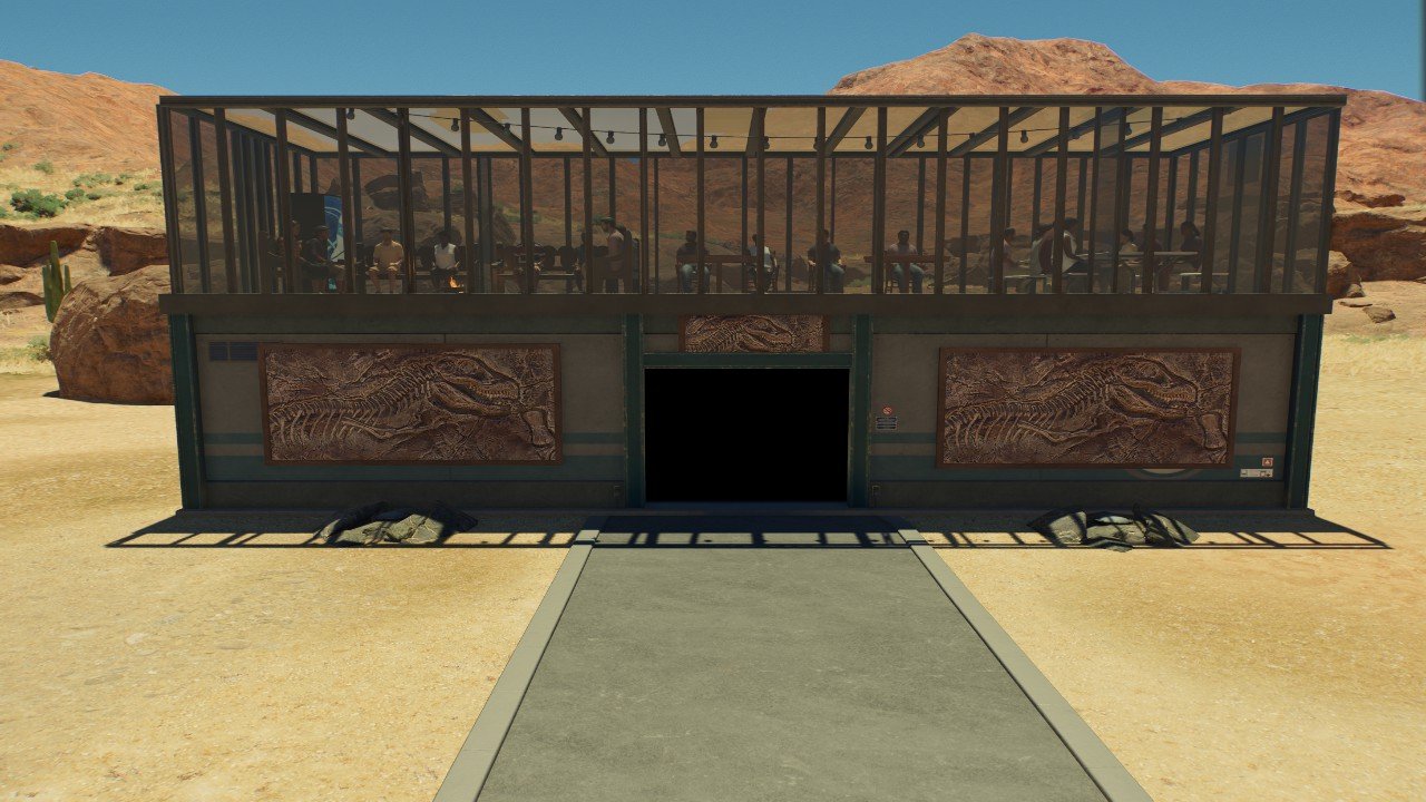 Emergency shelter - Workshop - Jurassic World Evolution 3