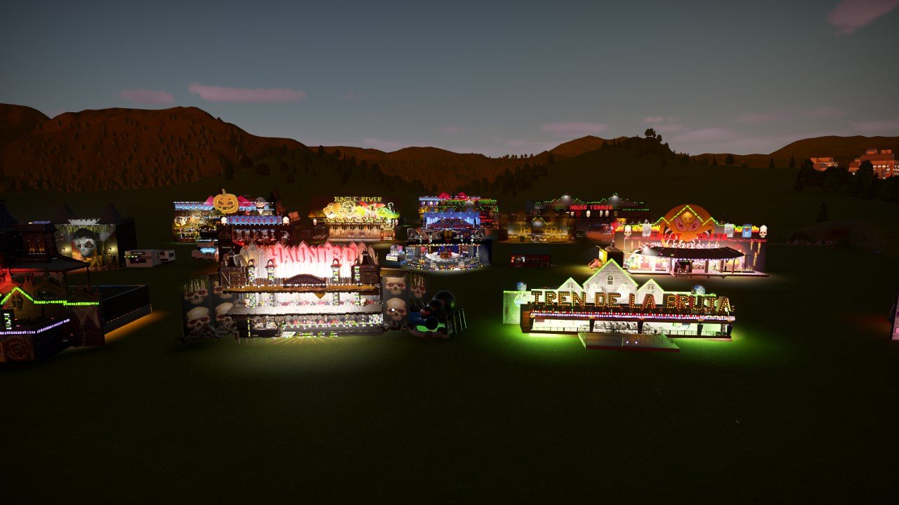 Pack de haunted house haloween