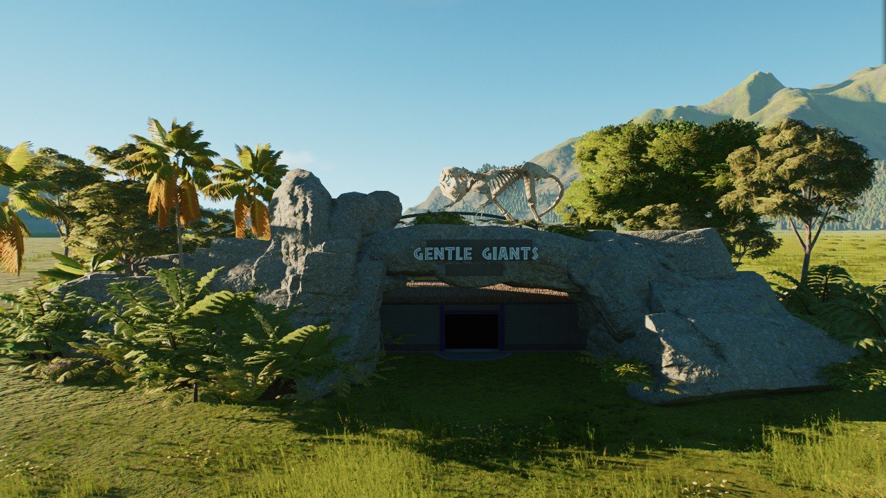 Gentle Giants dinosaur encounter - Workshop - Jurassic World Evolution 3