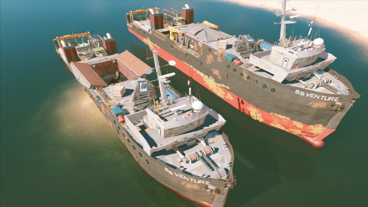 S.S. Venture The Cargo Ship from The Lost World Jurassic park