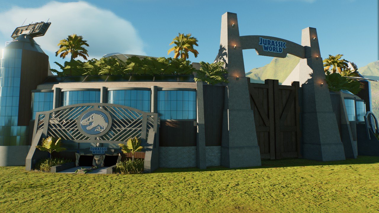 Jurassic World Style Amphitheater