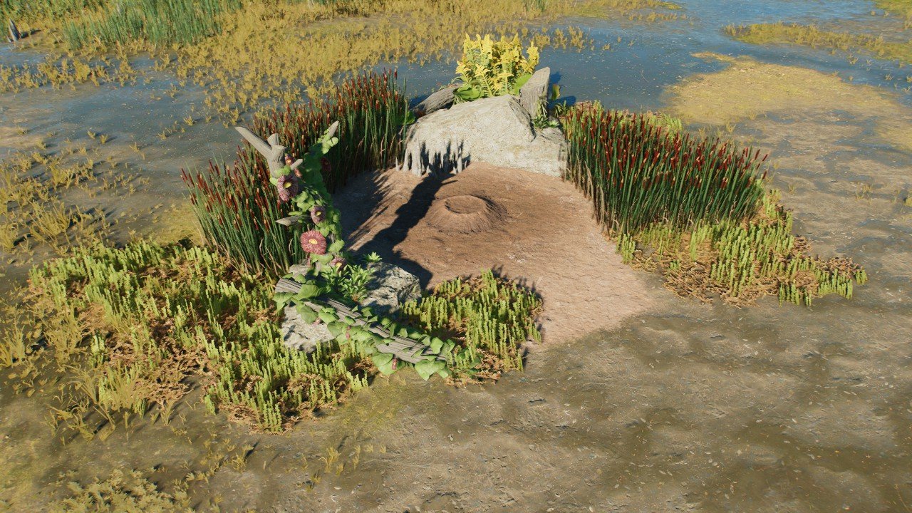 Swamp Biome Nest Medium - Workshop - Jurassic World Evolution 3