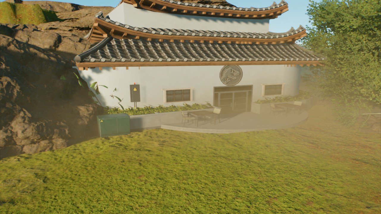 JAPAN DOME ENTRANCE - Workshop - Jurassic World Evolution 3