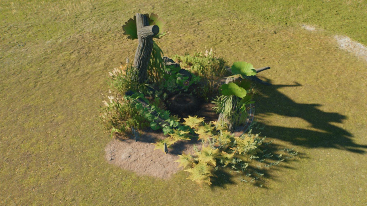 Swamp/Jungle Nest Medium - Workshop - Jurassic World Evolution 3
