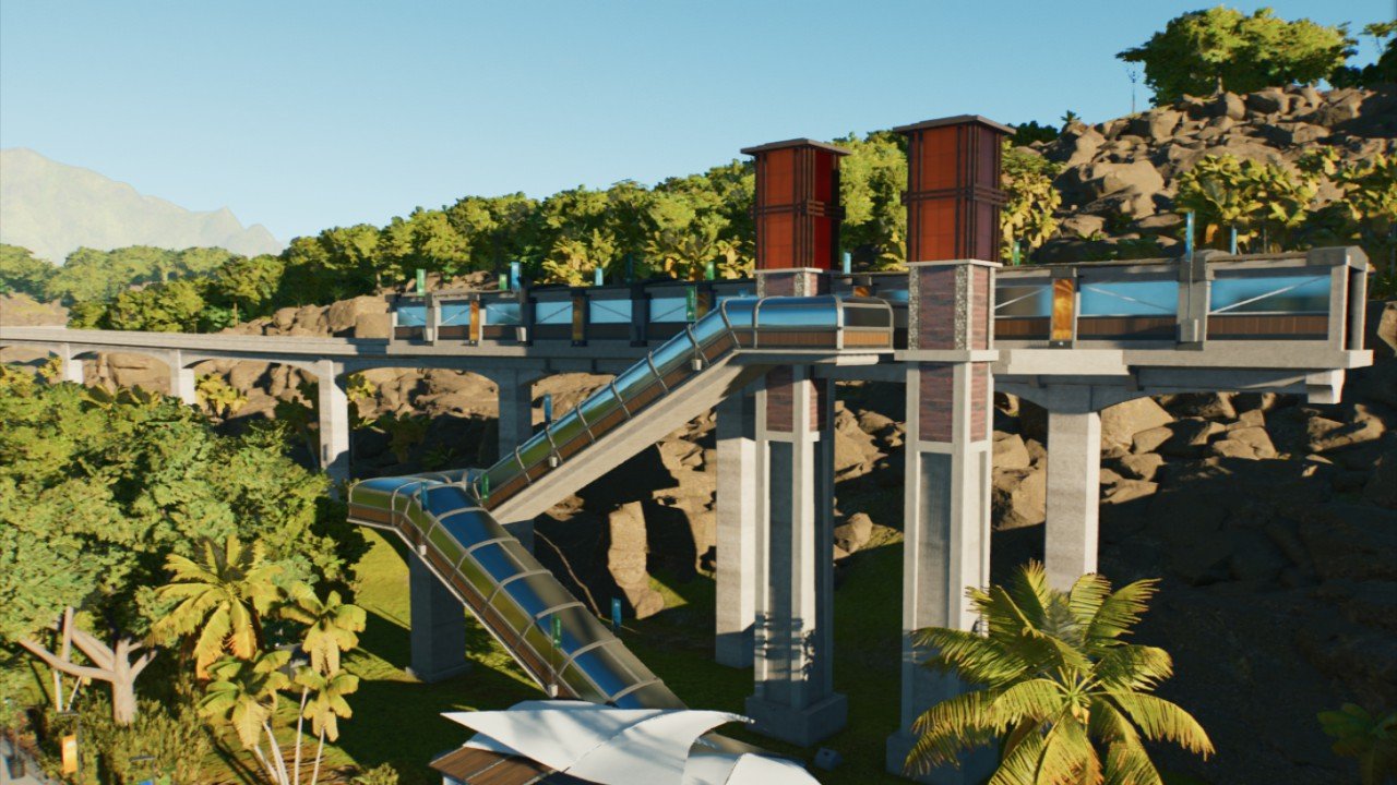 Jurassic World Monorail Station - Workshop - Jurassic World Evolution 3