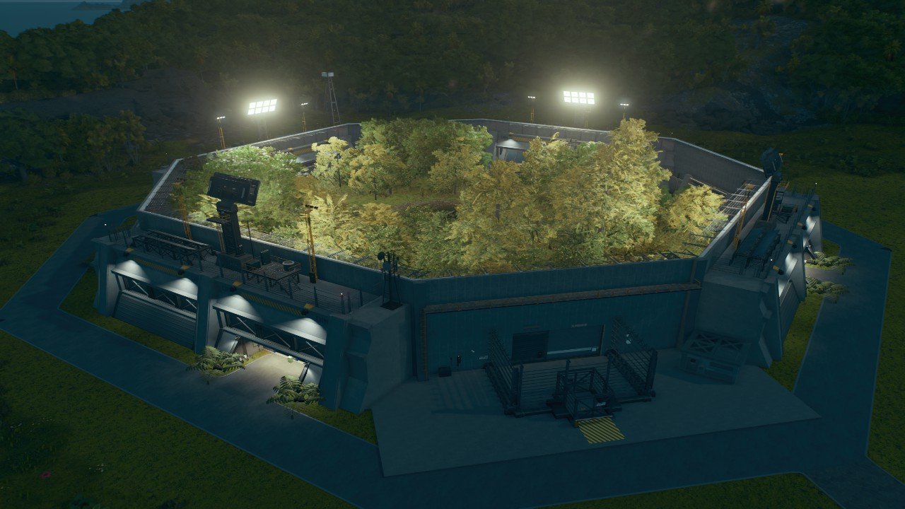 Indominus Rex secure facility