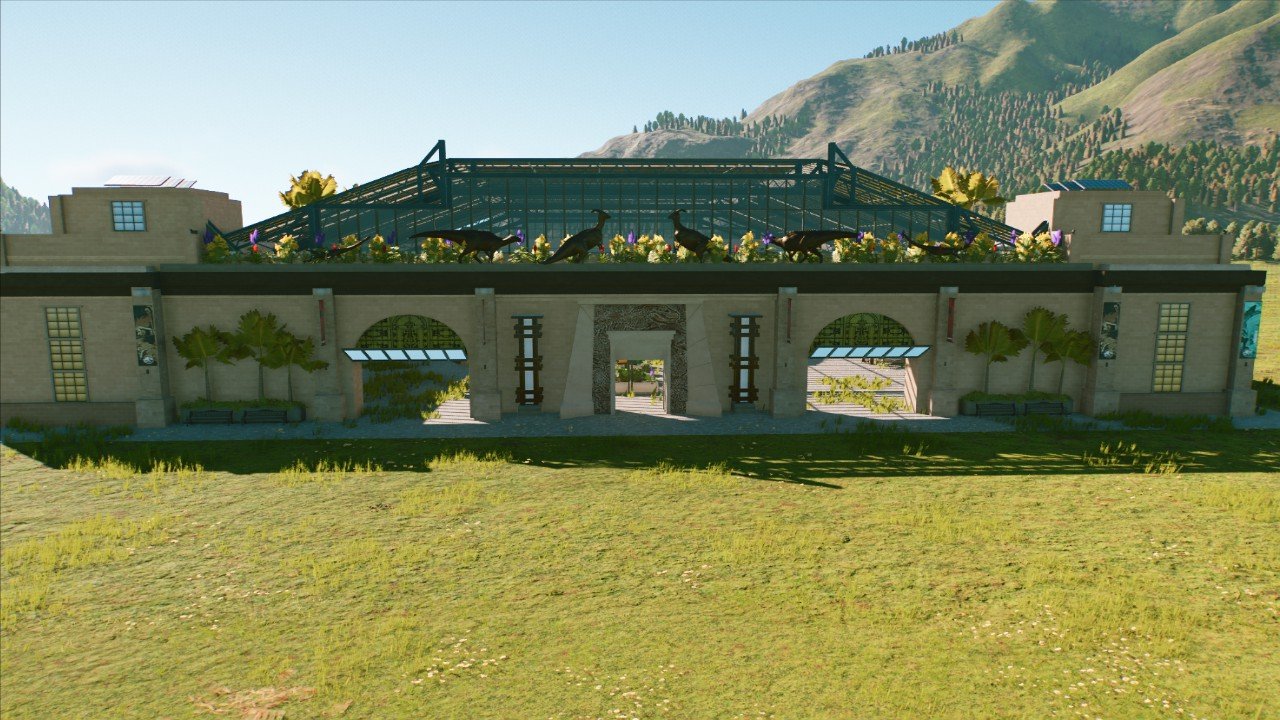 ENTERANCE BUILDING - Workshop - Jurassic World Evolution 3