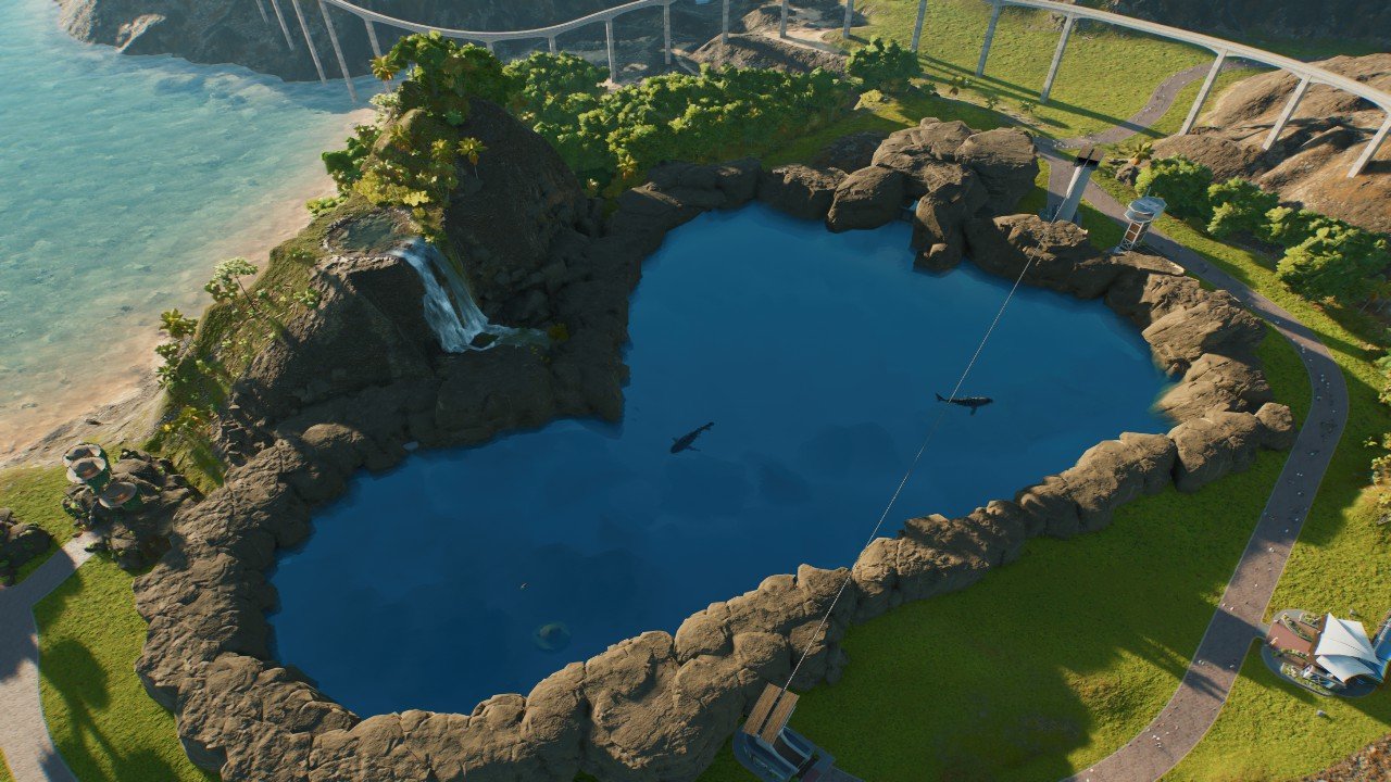 Natural lagoon - Workshop - Jurassic World Evolution 3