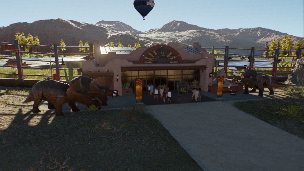 Triceratops Viewing Gallary - Workshop - Jurassic World Evolution 3