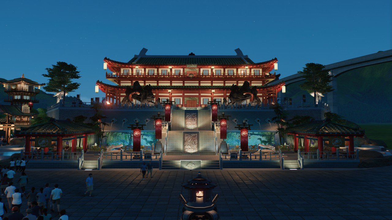 Asian Themed visitor center 