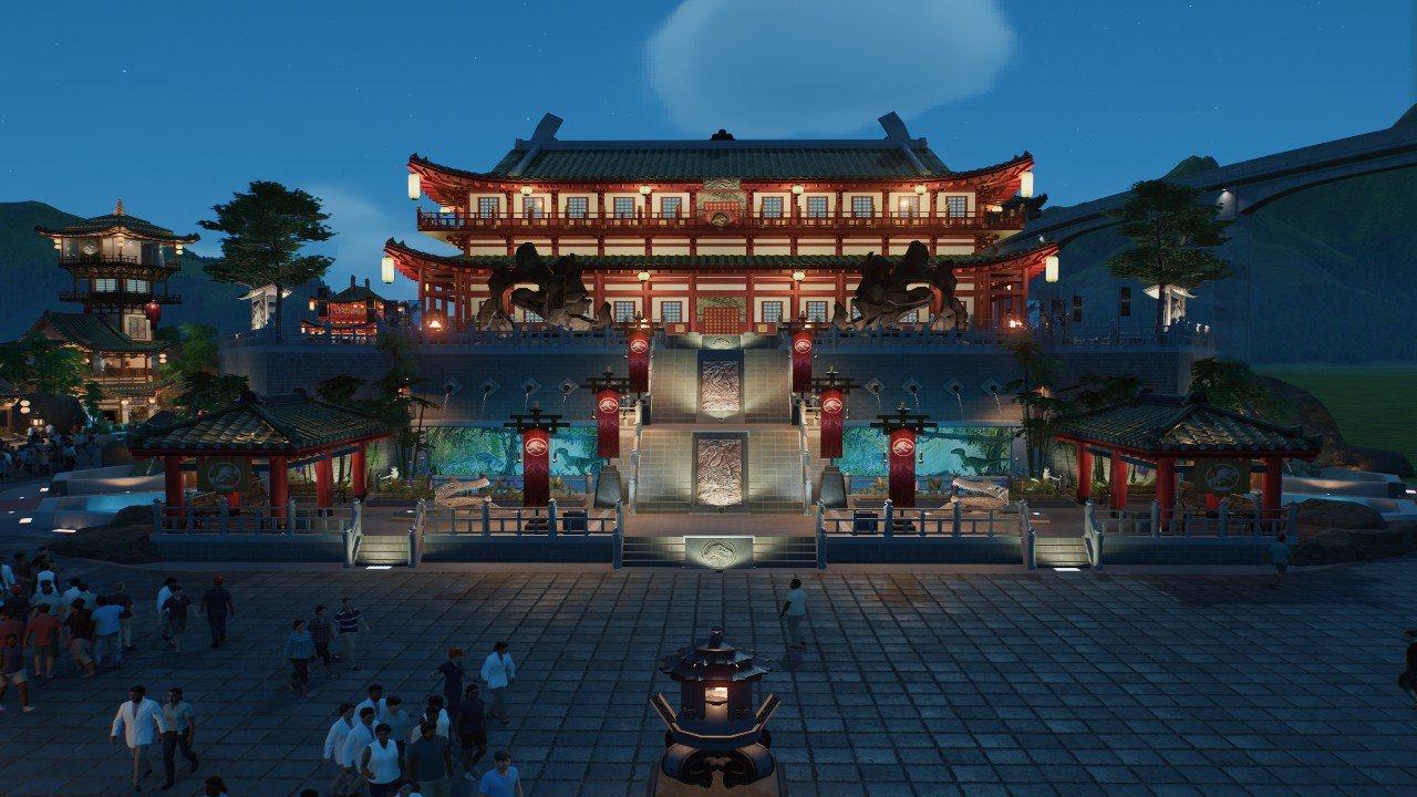 Asian Themed visitor center 