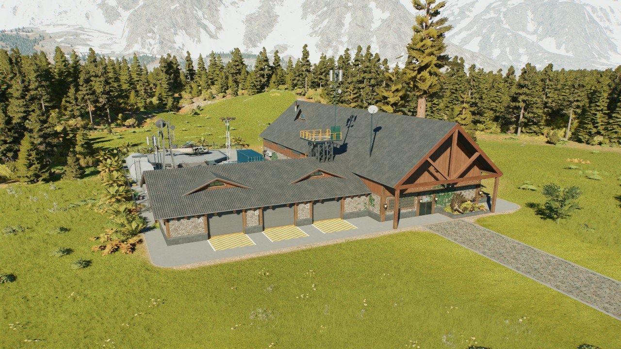 Response Facility Jurassic Lodge build set