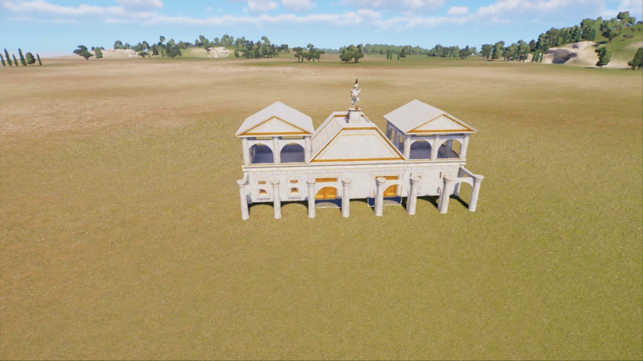 Mythology Themed Building