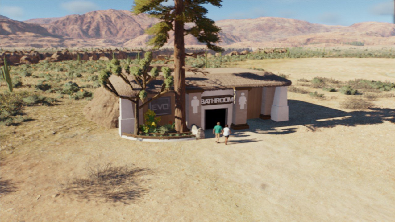 Grand Canyon Park Bathroom - Workshop - Jurassic World Evolution 3