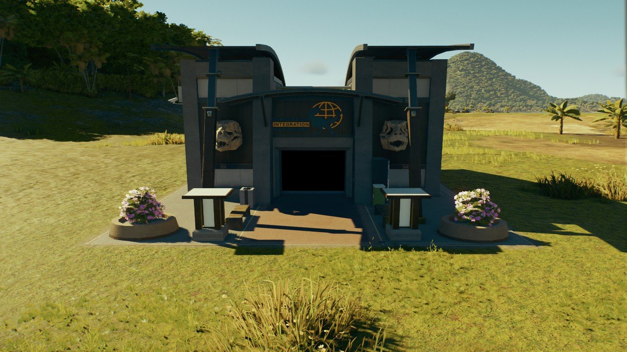 DIN remote viewing entrance - Workshop - Jurassic World Evolution 3