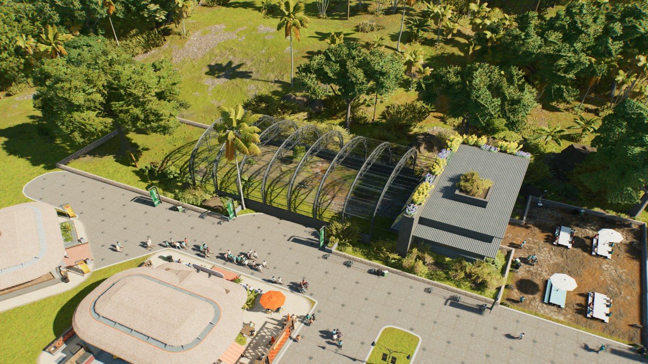 Small Dino Enclosure with Viewing Gallery