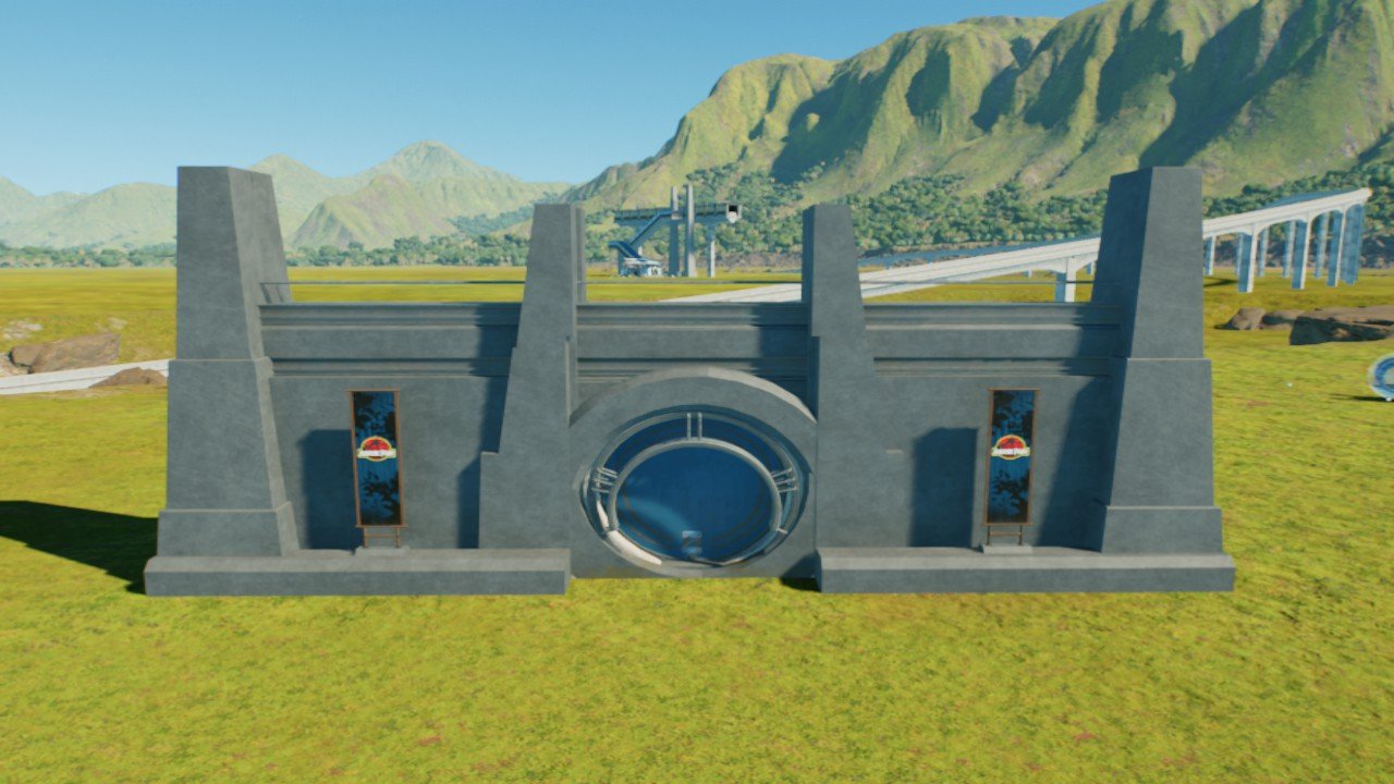 JP gyrosphere gate - Workshop - Jurassic World Evolution 3