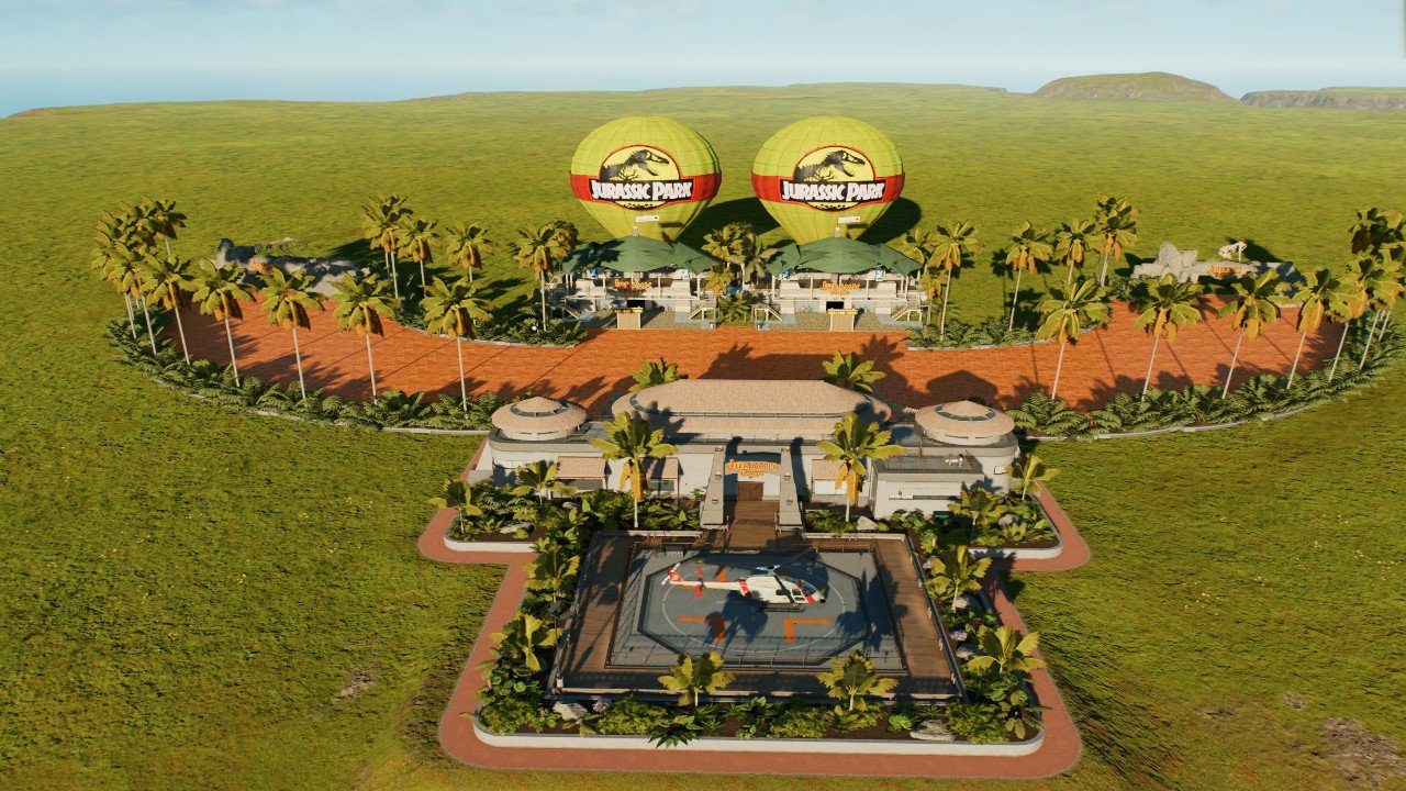 Jpog inspired entrance - Workshop - Jurassic World Evolution 3