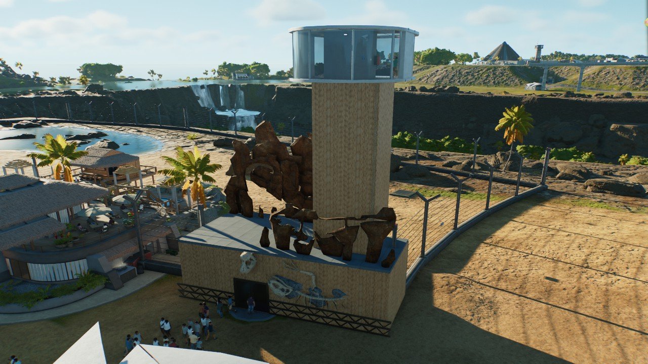 Vip viewing tower - Workshop - Jurassic World Evolution 3