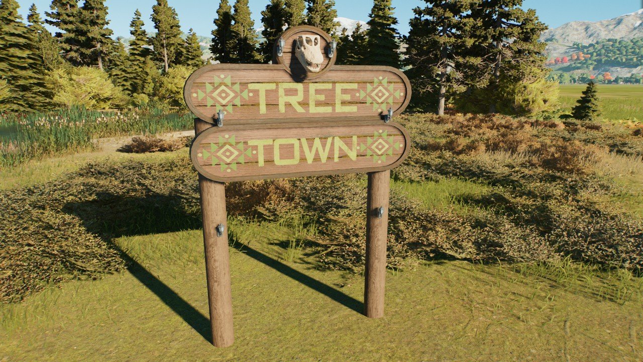Diotopia - Treetown Arch Sign